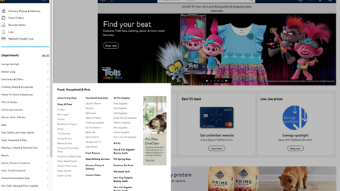 Walmart Purina Pro Plan LiveClear Ad
